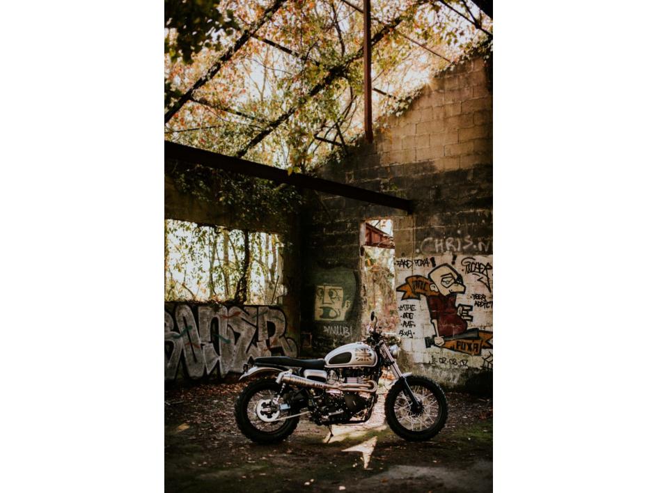 SCRAMBLER BRUSHED ALUMINIUM