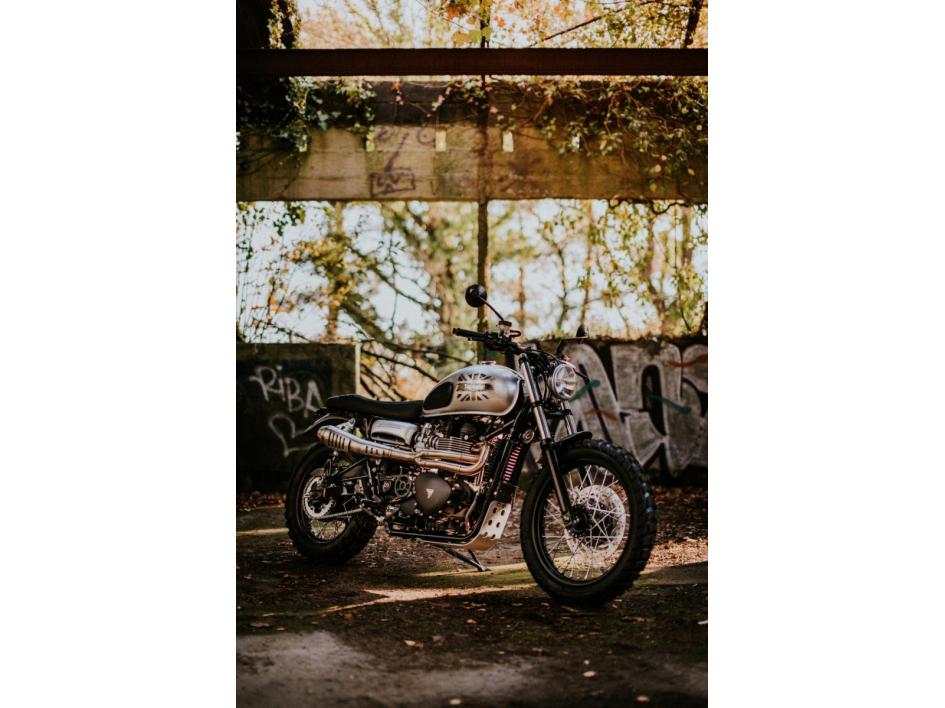 SCRAMBLER BRUSHED ALUMINIUM